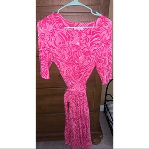 Lilly Pulitzer Cotton Wrap Dress